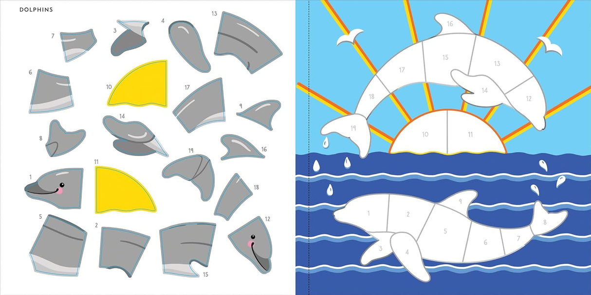 My First Color-By-Sticker Under the Sea