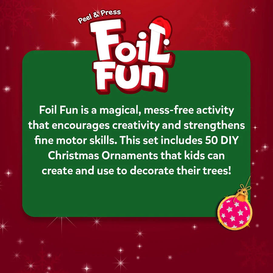 Christmas Ornaments Foil Fun