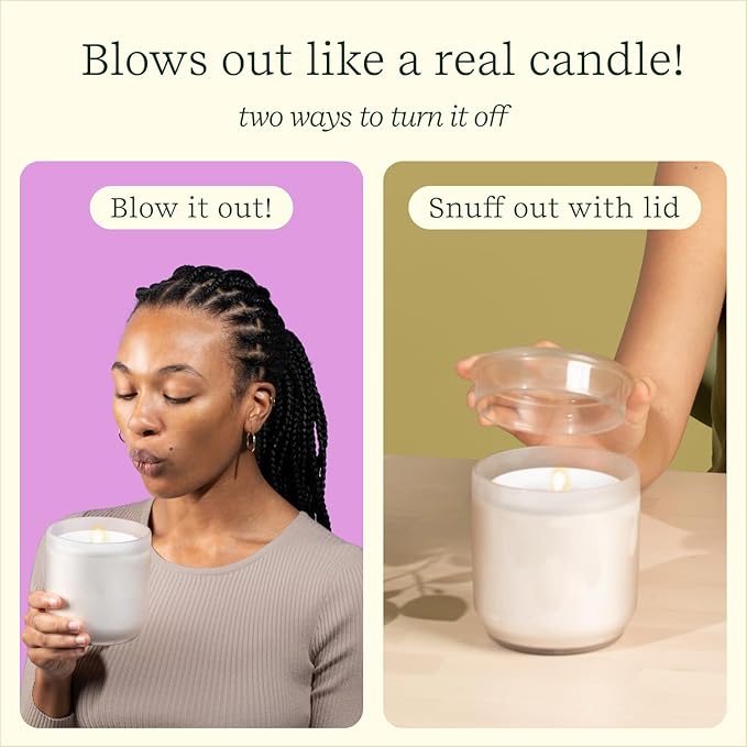 Candle Diffuser Frosted Cream