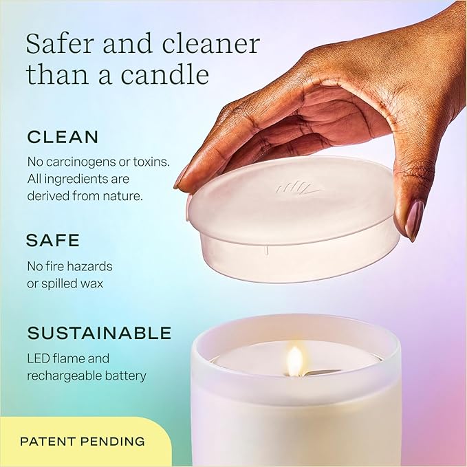 Candle Diffuser Frosted Cream