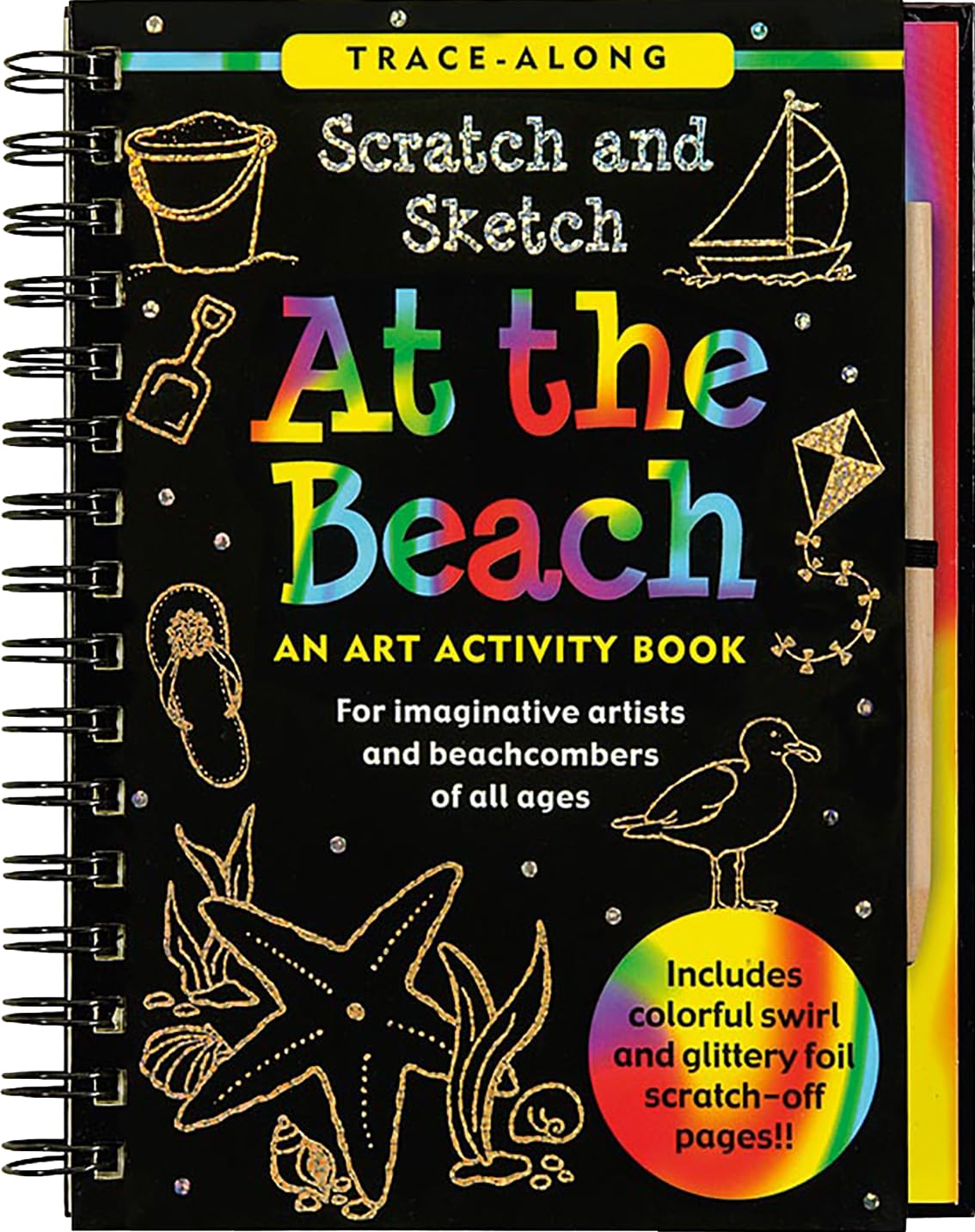 Scratch & Sketch At The Beach