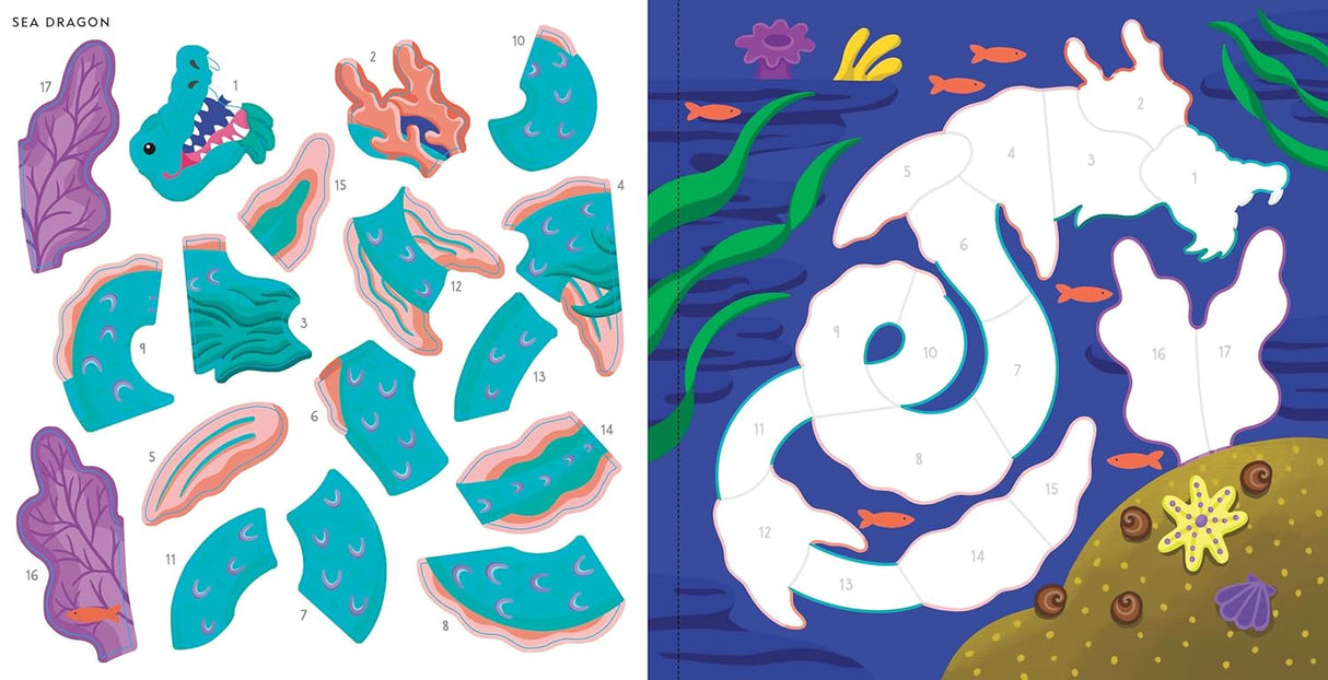 My First Color-by-Sticker Mermaid and More