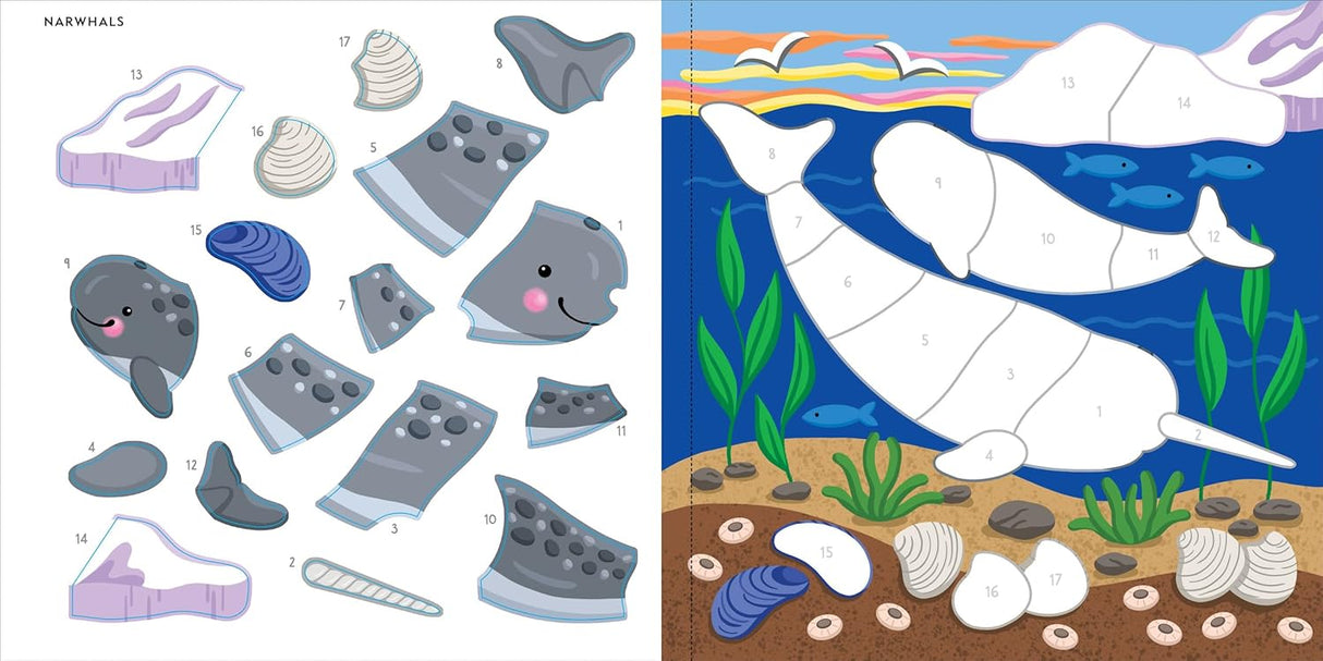 My First Color-By-Sticker Under the Sea