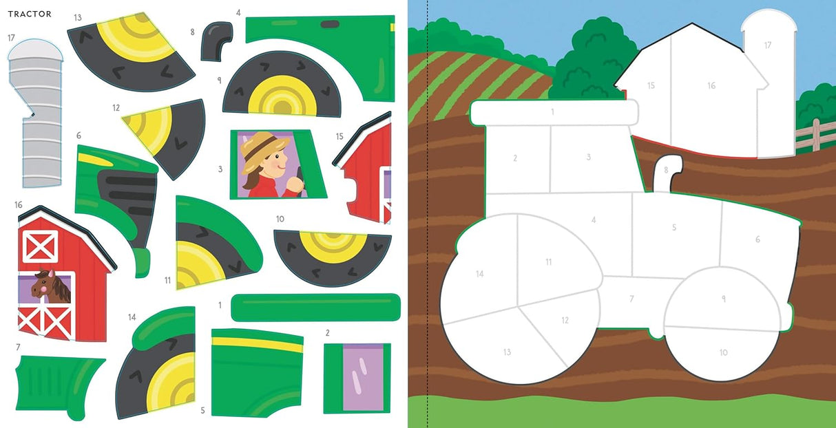 My First Color-By-Sticker Cars, Trucks & Trains