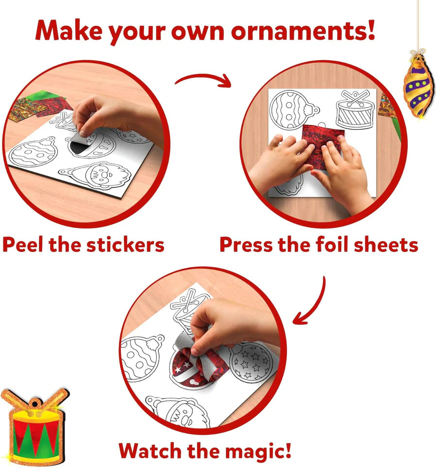 Christmas Ornaments Foil Fun