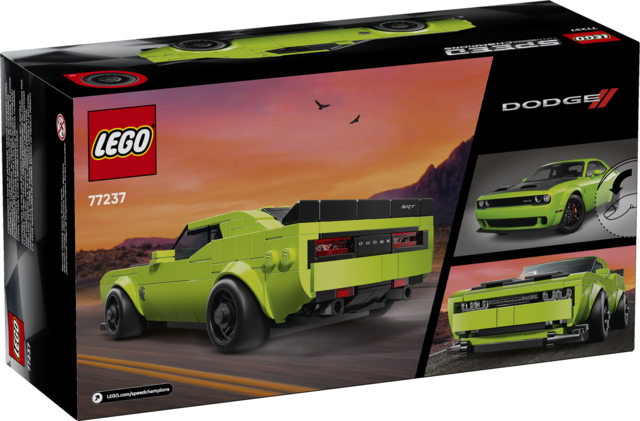 LEGO® Speed Champions Dodge Challenger SRT Hellcat Sports Car