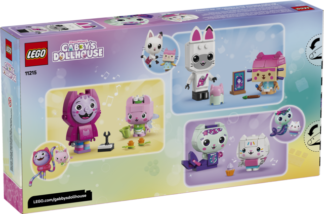 LEGO® Gabbys Brick-Built Cat Friends Gabby's Dollhouse