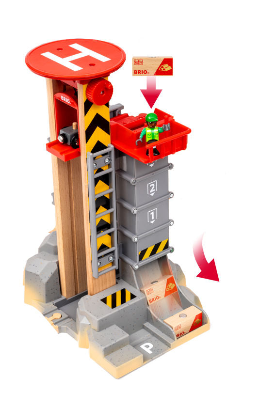 BRIO Cargo Mountain Set