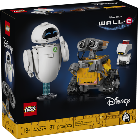 LEGO® Disney and Pixar WALL-E and EVE