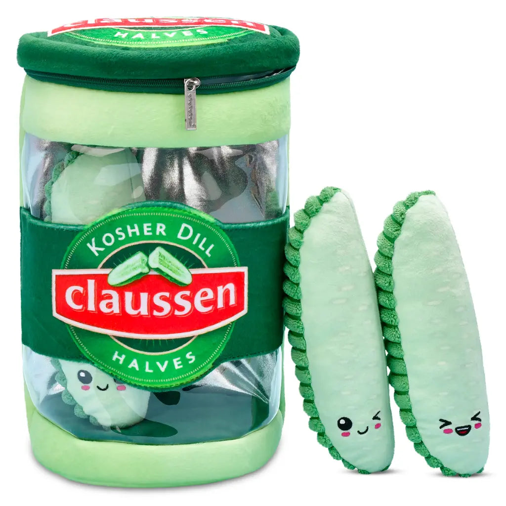 Claussen Pickles Packaging Plush