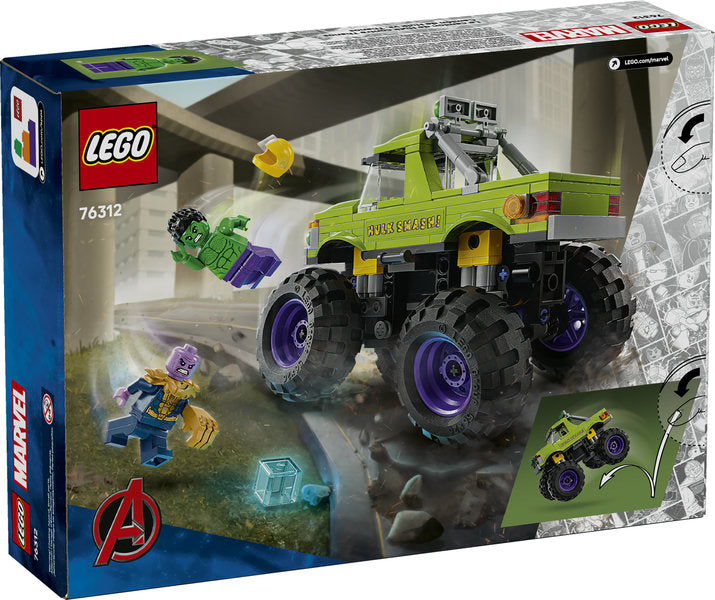 LEGO Marvel Hulk Truck Vs Thanos
