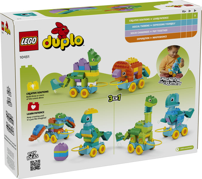 LEGO® DUPLO® 3In1 Dinosaurs On Wheels
