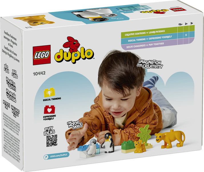 LEGO® DUPLO® Wild Animal Families: Penguins & Lions