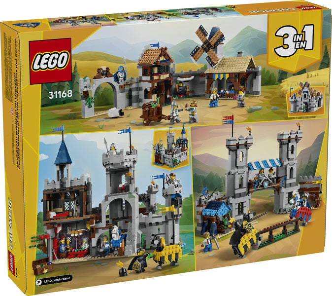 LEGO® Creator 3in1 Medieval Horse Knight Castle