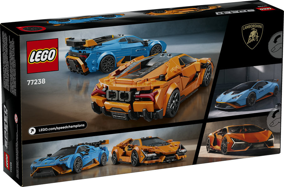 LEGO® Speed Champions Lamborghini Revuelto & Huracán STO