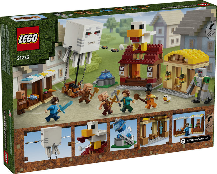 LEGO® Minecraft® Ghast Balloon Village Attack