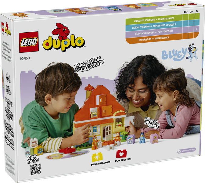 LEGO® DUPLO® Bluey’s Family House with Memory Game