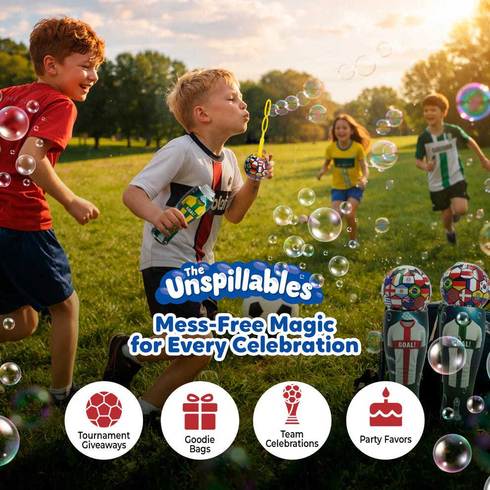 The Unspillables Soccer Bubbles