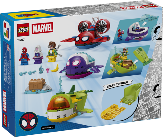 LEGO® Spidey And His Amazing Friends Spidey Underwater Vehicles