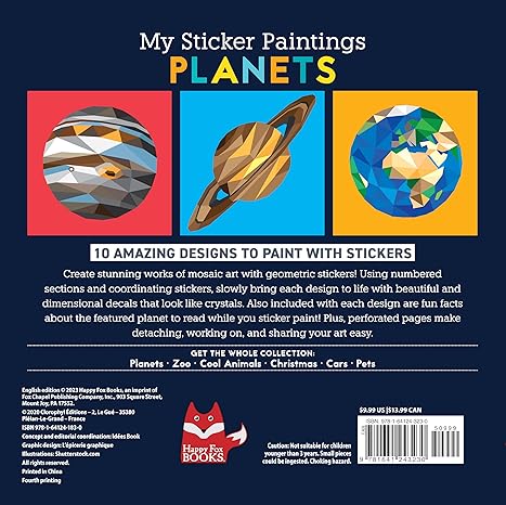 My Sticker Paintings Planets