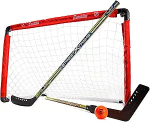NHL Kids Hockey Goal Set with 2 sticks