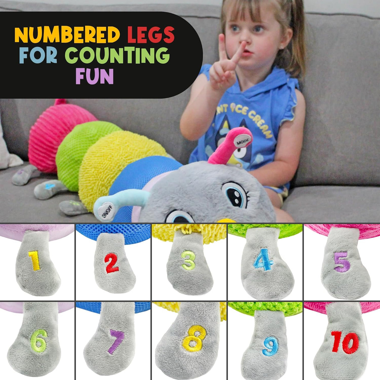 Cuddle Bug Vibrating Caterpillar