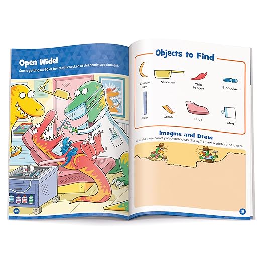 Highlights Hidden Pictures Dinosaur Puffy Stickers