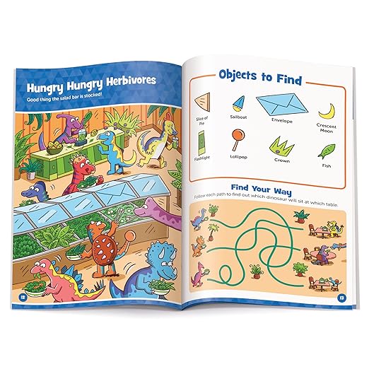 Highlights Hidden Pictures Dinosaur Puffy Stickers