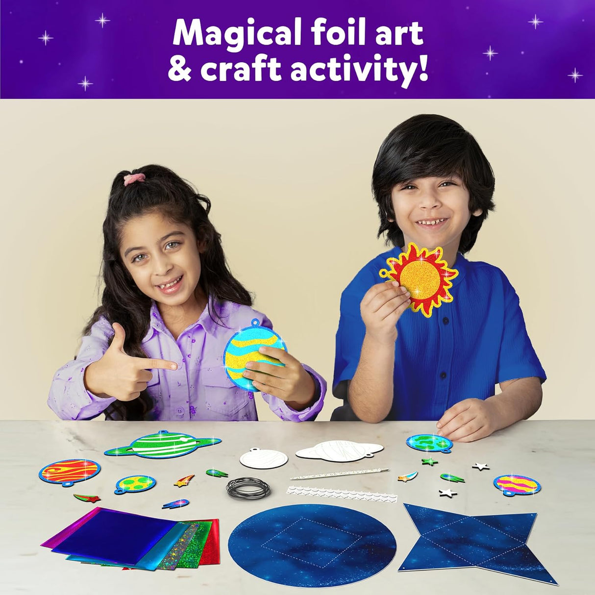Solar System Foil Fun