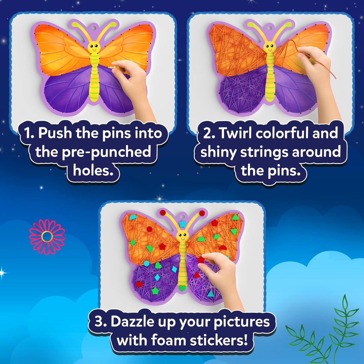 Bugs And Butterflies Super Strings