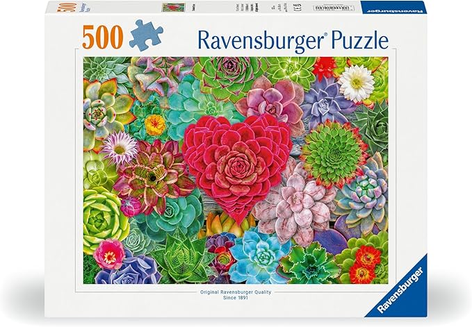 500 pc Succulent Love Puzzle
