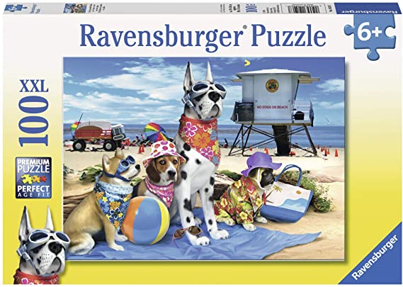 100 pc No Dogs on the Beach Puzzle