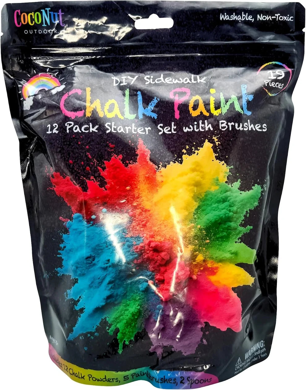 Diy Sidewalk Chalk Paint 12 Pack