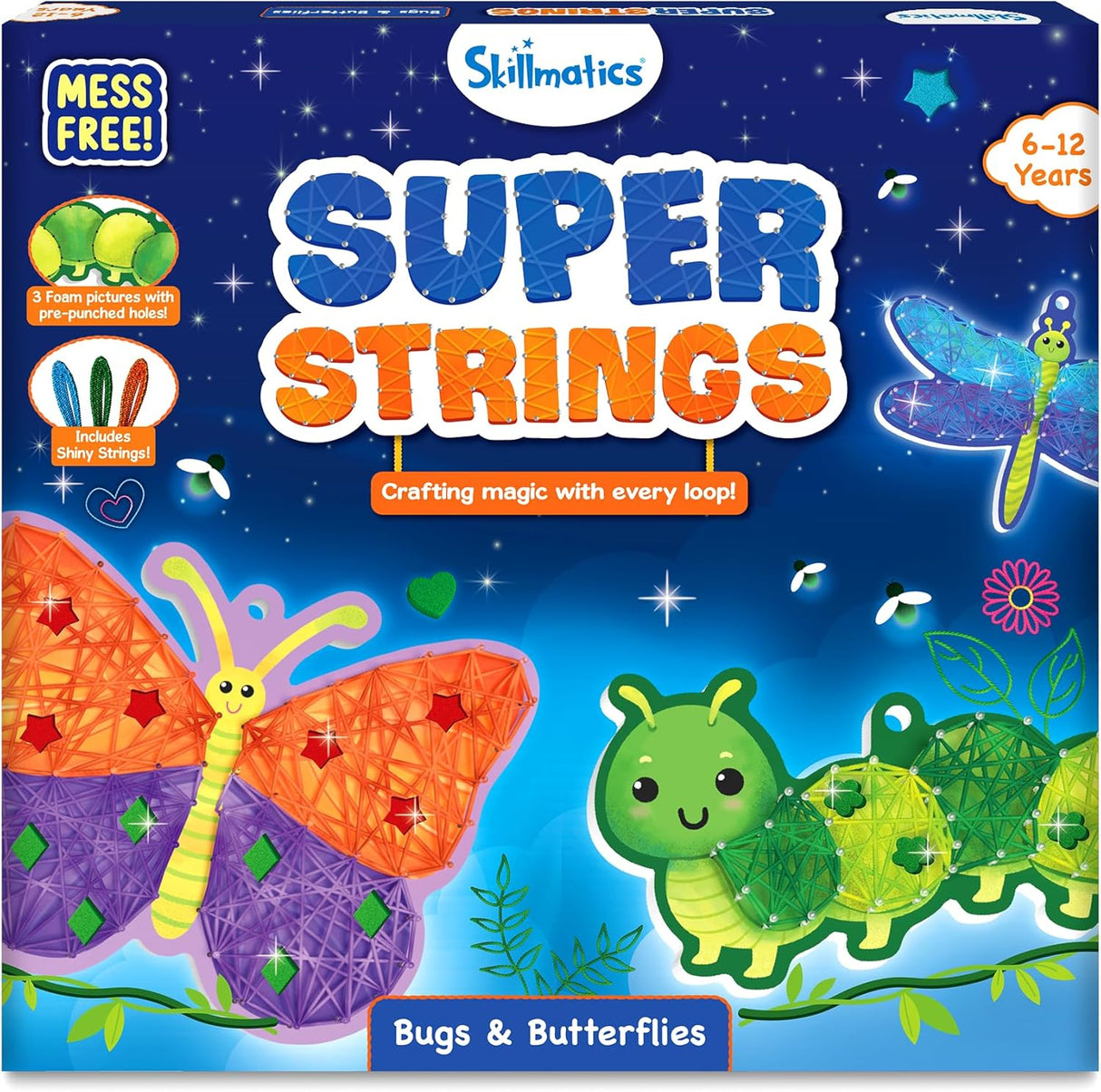 Bugs And Butterflies Super Strings