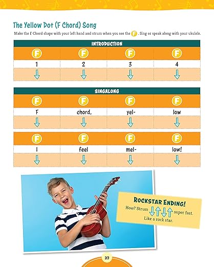 Kids Guide To Learning The Ukulele Book