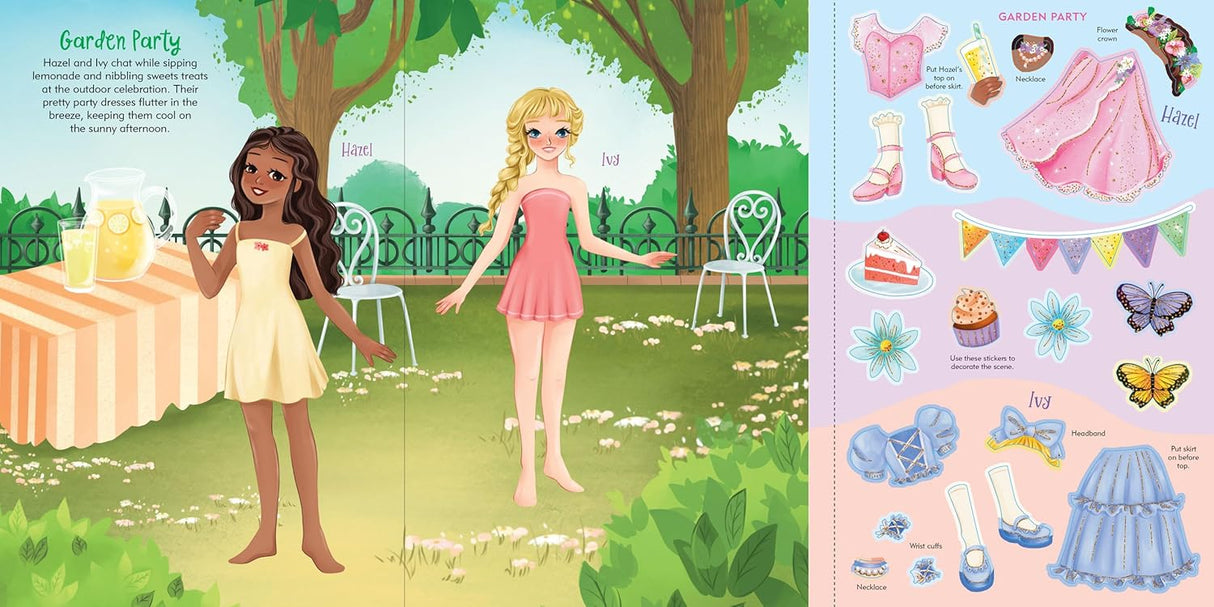 Sticker Doll Dress Up Fashion
