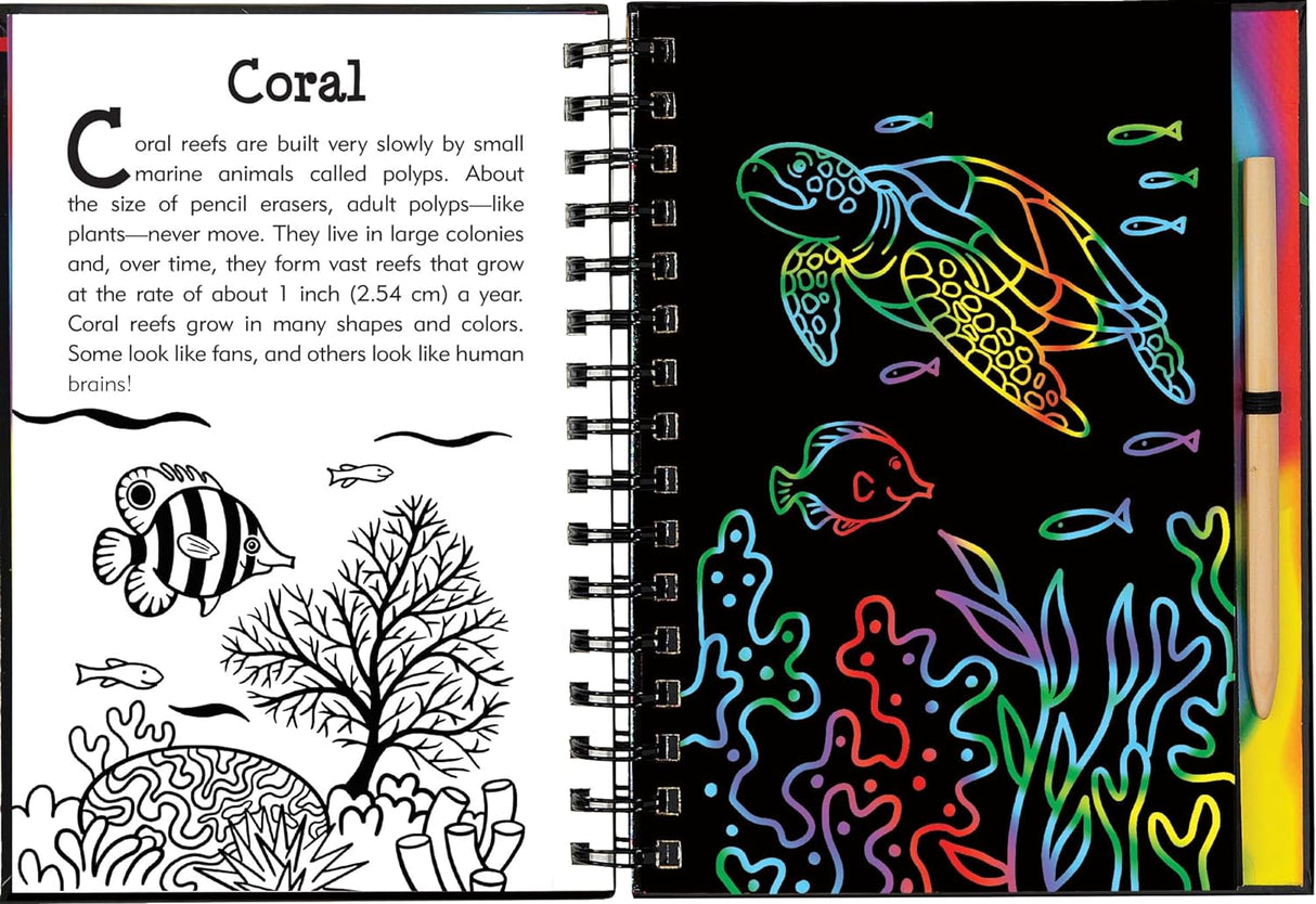 Scratch & Sketch Under The Sea