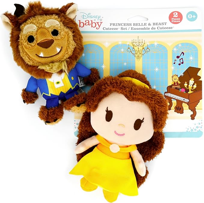 Disney Princess Belle & The Beast Cuteeze
