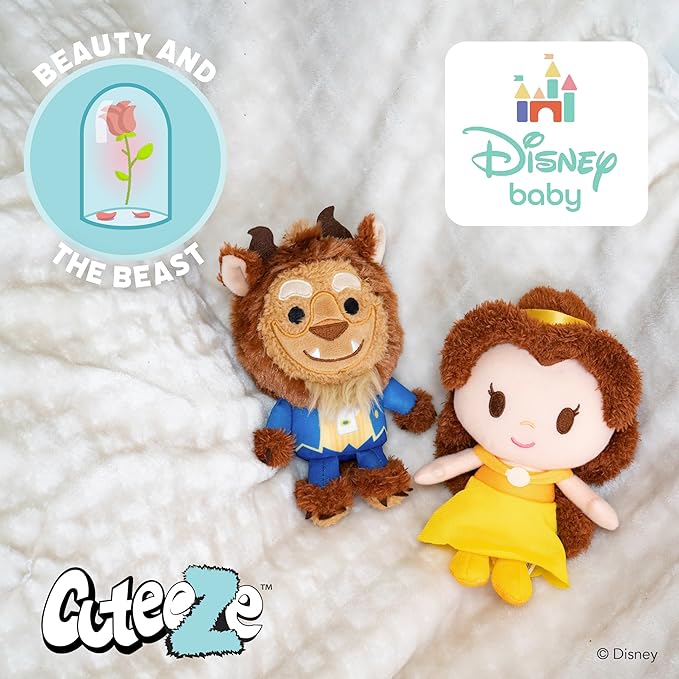 Disney Princess Belle & The Beast Cuteeze
