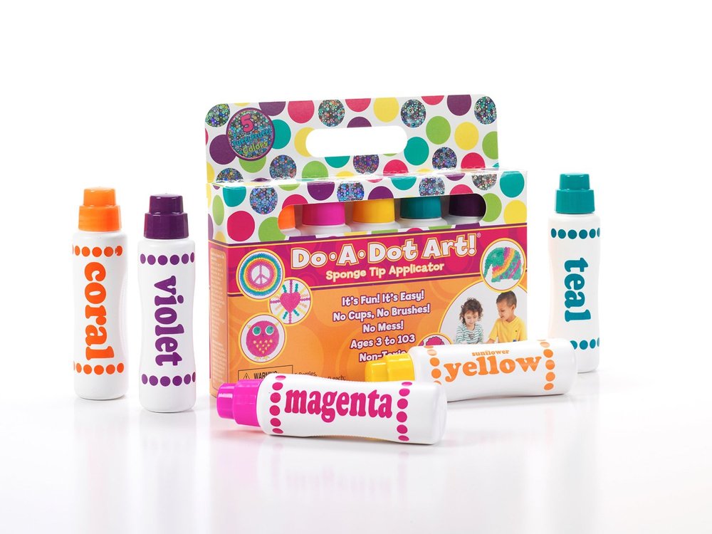 Do A Dot Markers Tutti Frutti Shimmer Markers, 5-Pack