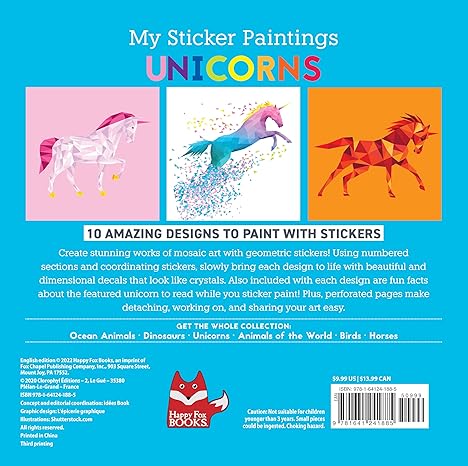 My Sticker Paintings Unicorns