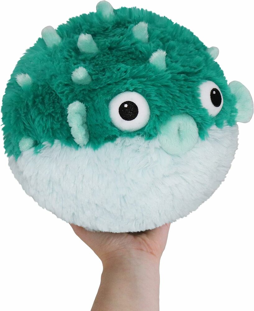 Squishable Mini Teal Pufferfish