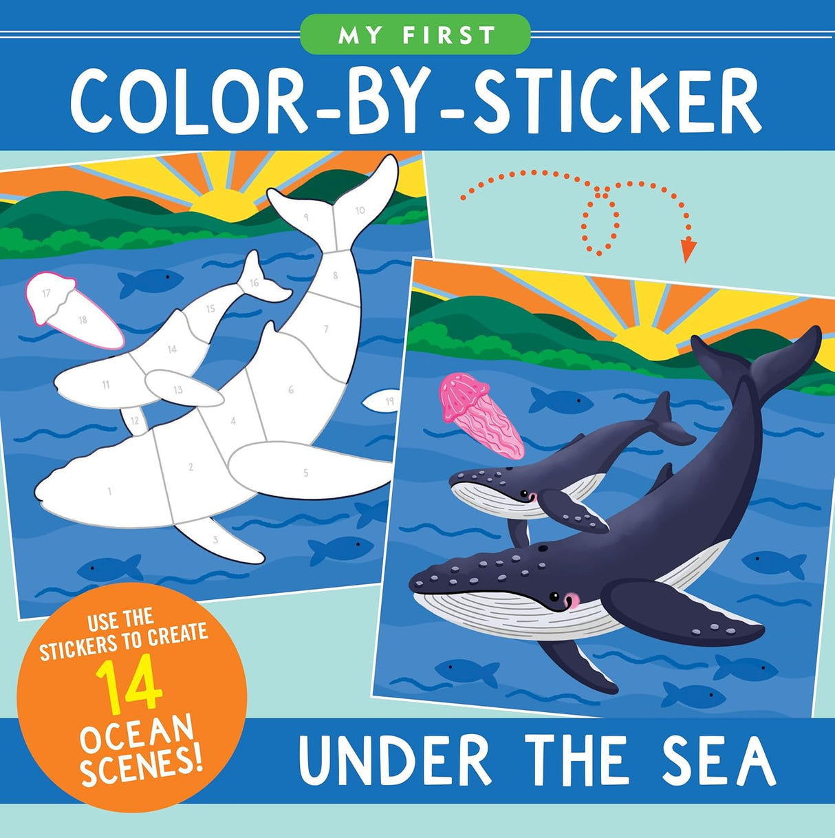 My First Color-By-Sticker Under the Sea
