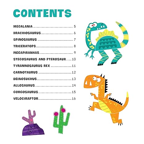 First Fun Sticker Painting Dinosaurs