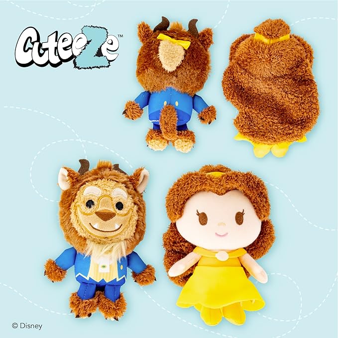 Disney Princess Belle & The Beast Cuteeze