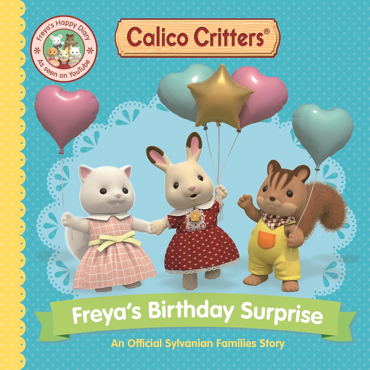 Calico Critters Freyas Birthday Surprise
