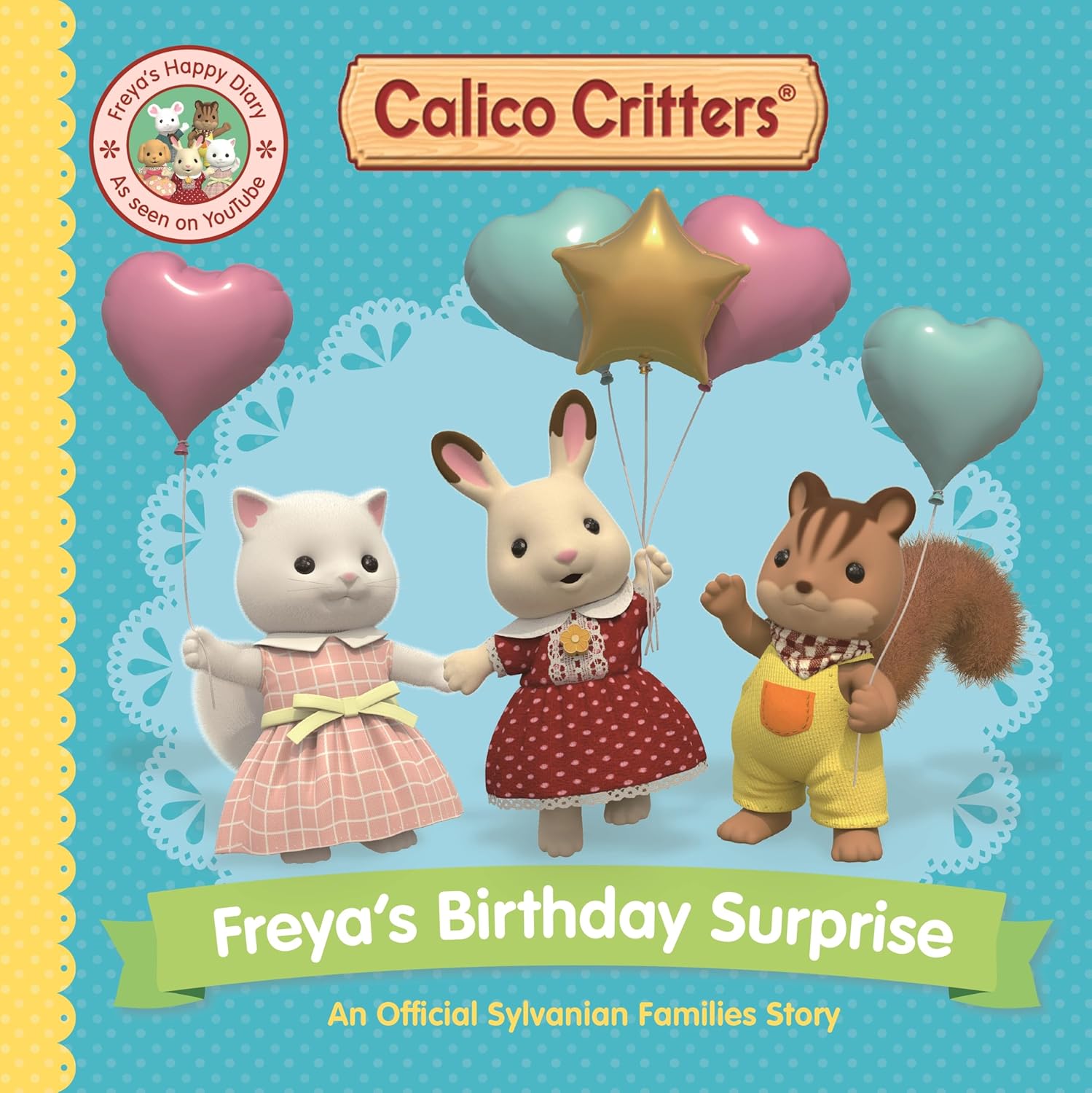 Calico Critters Freyas Birthday Surprise