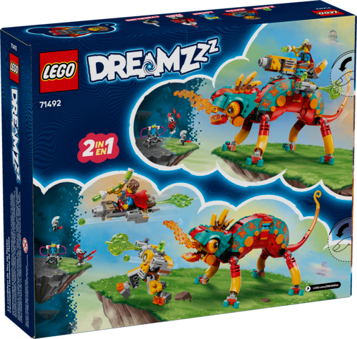 LEGO® DREAMZzz™ Mateo’s Fire Chameleon