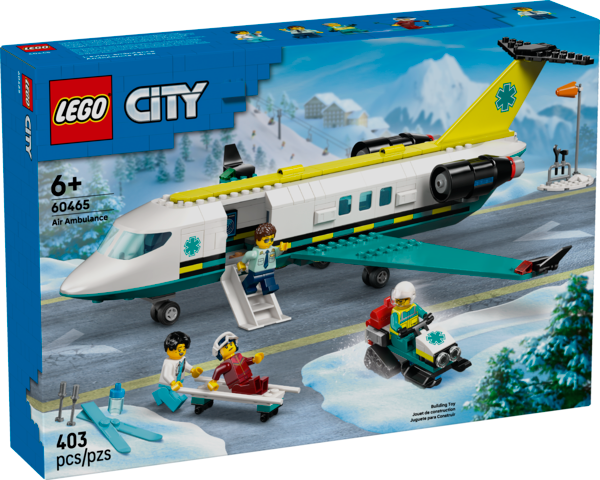 LEGO® City Emergency Air Ambulance Plane