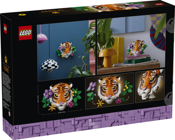 LEGO® Art The Fauna Collection – Tiger